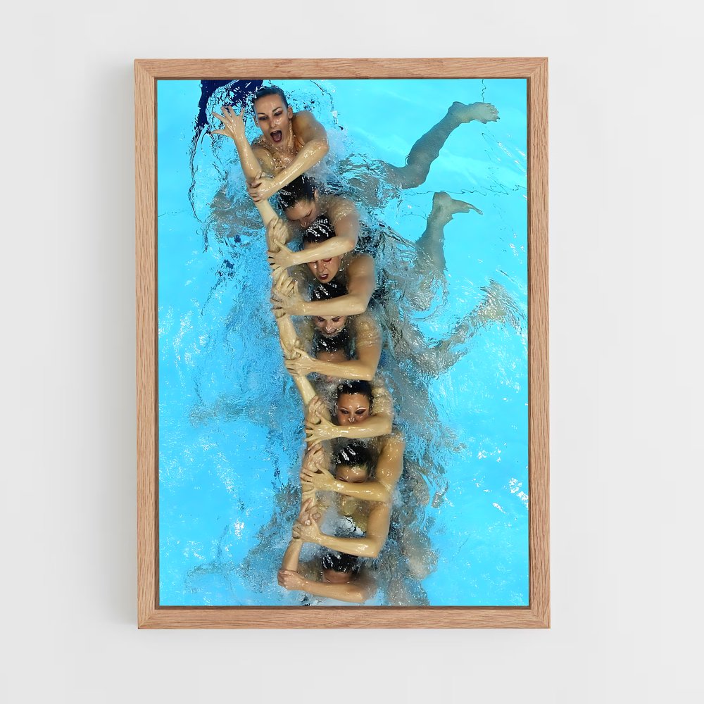 Poster L'Explosion d'Or – affiche Plongeon synchronisé (vue 4)